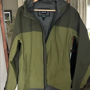 Burton Olive and Forest Green Jacket